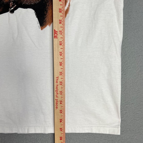 VTG Horse Head Graphic T Shirt Fits M 1990s Jerzees Western Cowboy Riding USA - Picture 11 of 12